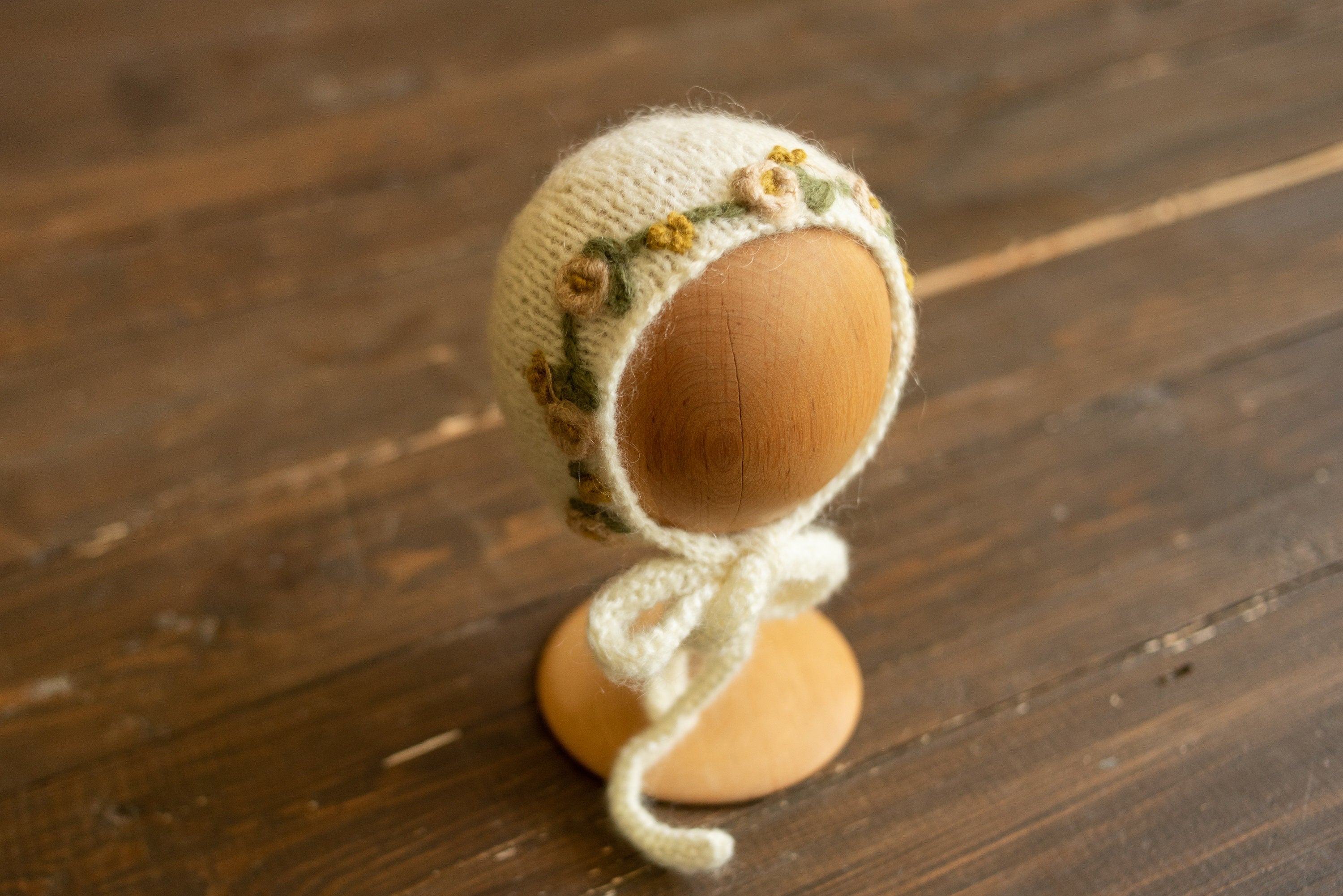 Newborn knitted bonnet, wrap, and blanket set – soft airy yarn for photography