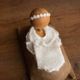 Newborn Frill Romper, Newborn Knitted Romper Girl, Newborn Knitted Outfit Girl, Newborn Photography props, Newborn Girl Coming Home Outfit