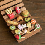 Newborn Felted Food Toys, Newborn Photography Felt Toy, Newborn Felted Toys, Newborn Photography Props, Felted Miniature Food Play Toys Baby