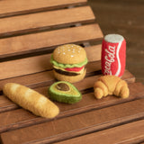 Newborn Felted Food Toys, Newborn Photography Felt Toy, Newborn Felted Toys, Newborn Photography Props, Felted Miniature Food Play Toys Baby