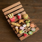 Newborn Felted Food Toys, Newborn Photography Felt Toy, Newborn Felted Toys, Newborn Photography Props, Felted Miniature Food Play Toys Baby