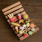 Newborn Felted Food Toys, Newborn Photography Felt Toy, Newborn Felted Toys, Newborn Photography Props, Felted Miniature Food Play Toys Baby