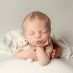 Newborn Knitted Bear Photography Props, Newborn Knit Rabbit Toy, Baby Bear Crochet Toy,Newborn Photography Prop, Knit Newborn Teddy Bear Toy