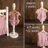 Newborn Girl Lace Outfit, Newborn Photography Outfit Girl, Newborn Lace Romper, Newborn Girl Coming Home Outfit, Sitter Photoshoot Outfit
