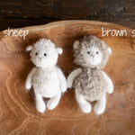 Newborn Knitted Animals Photography Props, Newborn Photography Props, Knit Newborn Lion Toy, Newborn Dragon Toy, Newborn Props Toy Knitted