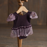 Newborn Romper for Girl, Girl Newborn Photography Props, Newborn Girl Romper, Newborn Coming Home Outfit for Girl, Rustic Baby Girl Romper