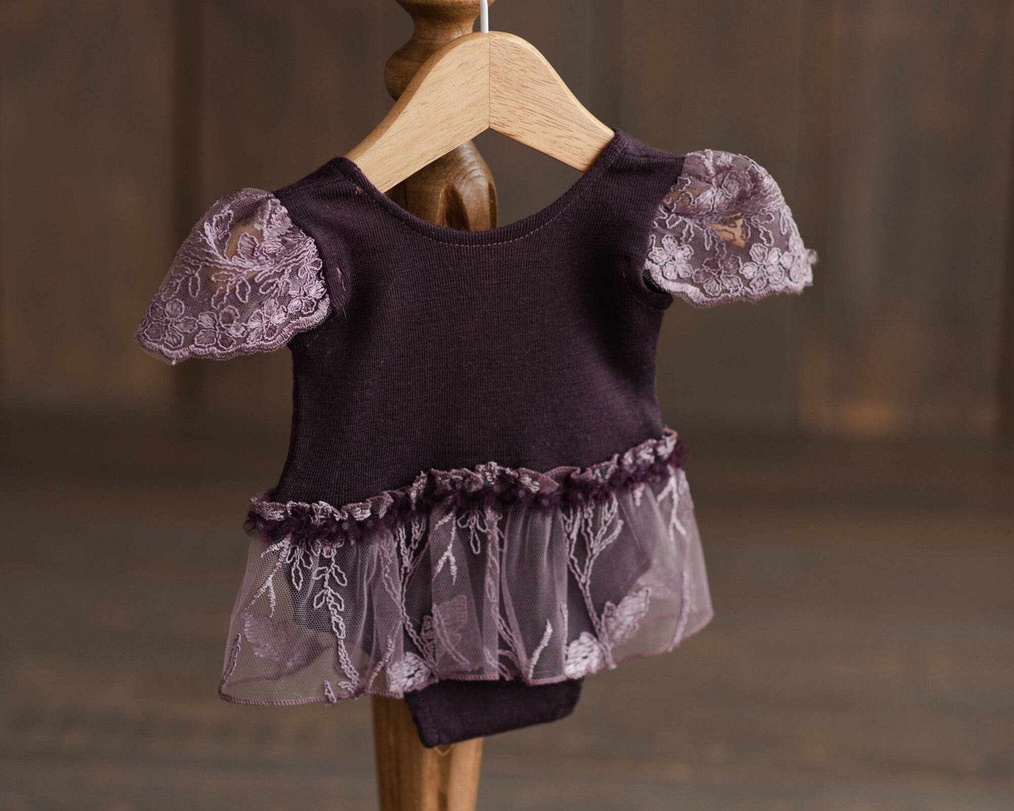 Newborn Romper for Girl, Girl Newborn Photography Props, Newborn Girl Romper, Newborn Coming Home Outfit for Girl, Rustic Baby Girl Romper