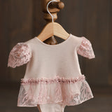 Newborn Romper for Girl, Girl Newborn Photography Props, Newborn Girl Romper, Newborn Coming Home Outfit for Girl, Rustic Baby Girl Romper