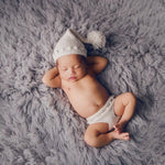 Newborn Knit Sleep Hat with Pants, Newborn Knitted Outfit, Newborn photography props, Coming Home Outfit Baby, Unisex Baby Knitted Outfit