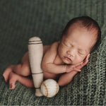 Felt Newborn Sports Props: Football, Rugby and Baseball Toys for Newborn Photography Props