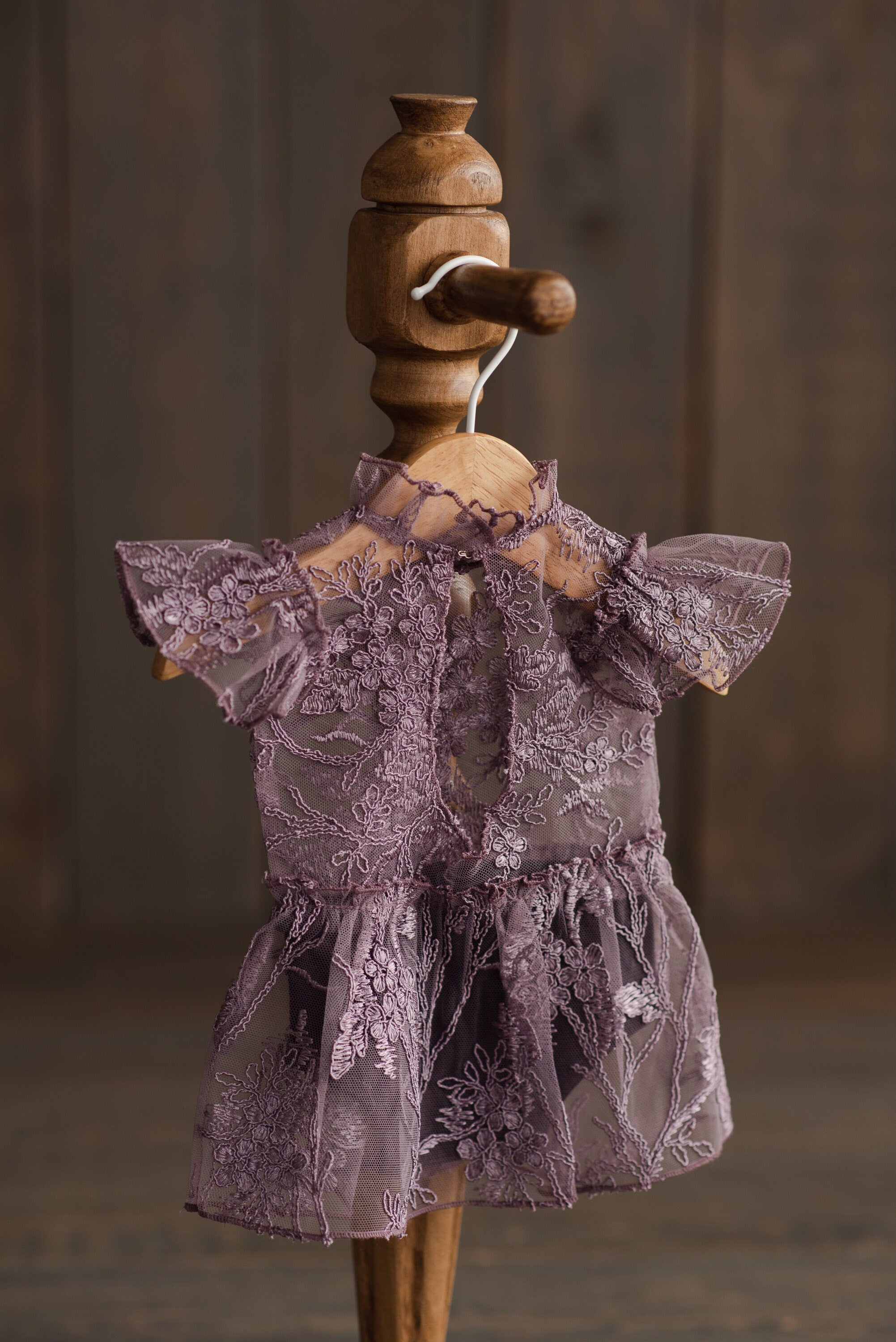 Newborn Lace Romper for Girl, Newborn Photography Props, Newborn Girl Romper, Newborn Coming Home Outfit for Girl, Rustic Baby Girl Romper