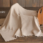 Newborn Knitted Blanket, Knitted Baby Blanket, Hygge Gender Neutral Kids Blanket, Newborn Sleeping Blanket, Newborn photography props,