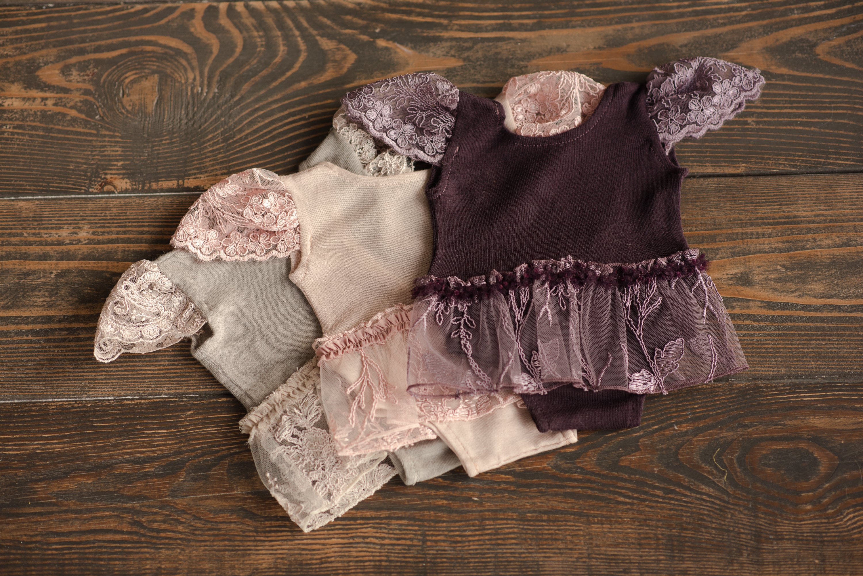 Newborn Romper for Girl, Girl Newborn Photography Props, Newborn Girl Romper, Newborn Coming Home Outfit for Girl, Rustic Baby Girl Romper