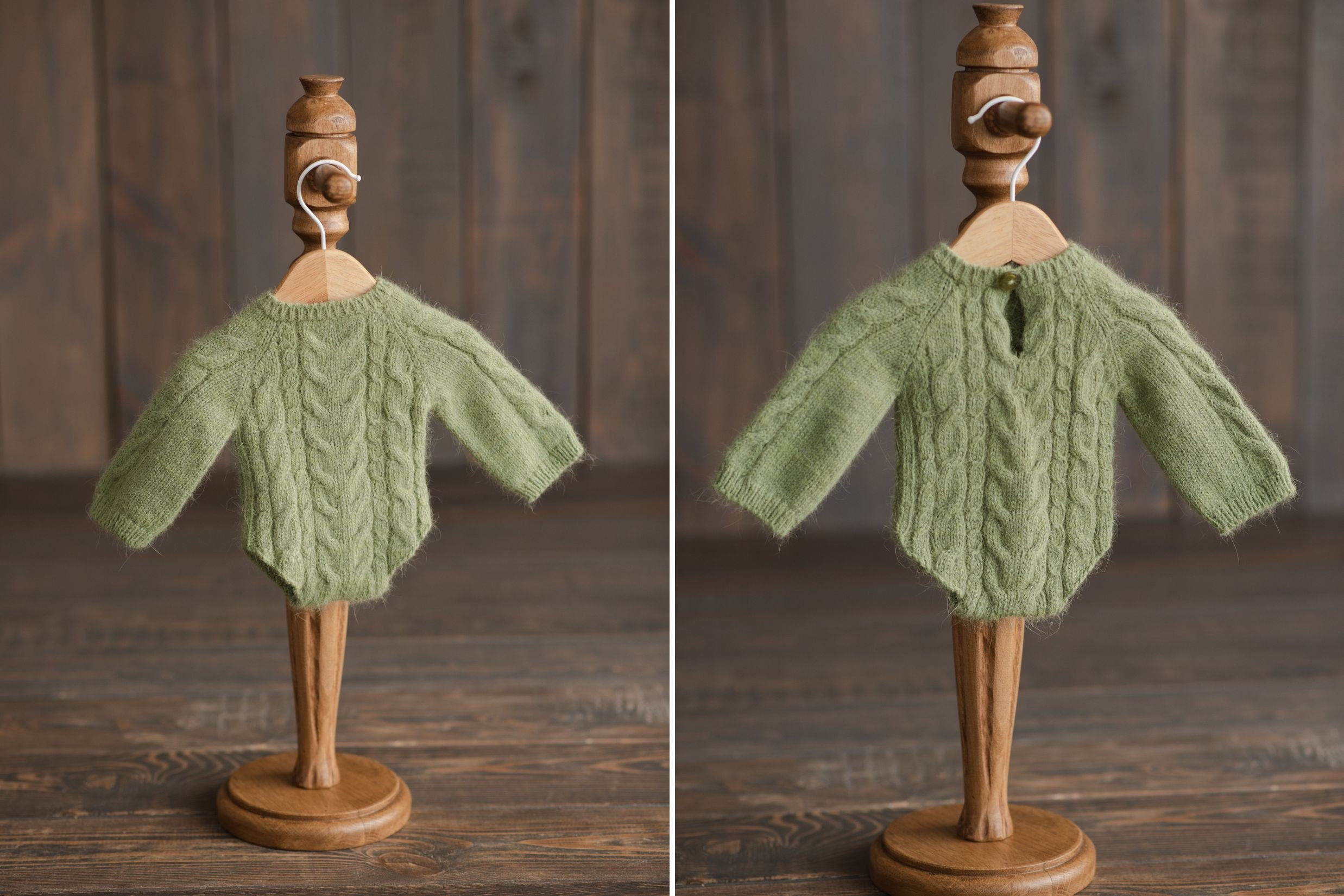 Newborn Cable Knitted Outfit, Newborn Coming Home Outfit,Newborn Cable Knit Hat,Newborn Knitted Outfit,Newborn Photography Props,Pom Pom Hat