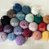 Newborn Knitted Teddy Bear Photography Props, Newborn Bunny Photo Toy, Baby Crochet Bear Toy, Newborn Photography Prop, Babyshower gift toy