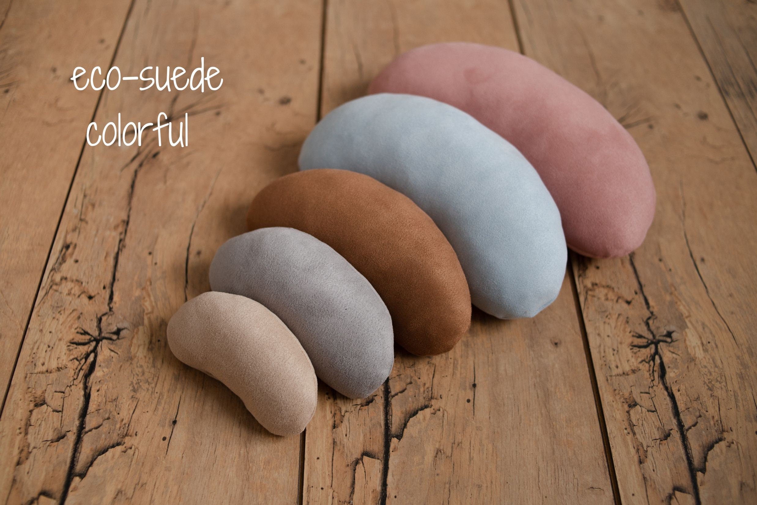 Newborn Filled Posing Beans 5pcs, Contoured Posing Beans Pillows, Newborn Posing Pillows, Newborn posing Beanbag Props, Baby photo prop