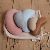 Newborn Filled Posing Beans 5pcs, Contoured Posing Beans Pillows, Newborn Posing Pillows, Newborn posing Beanbag Props, Baby photo prop