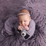 Hand-Felted Newborn Music Props Toy, Newborn Felted Microphone Toy,Needle Felted Camera Toy,Newborn Photography Props,Newborn Photo Camera