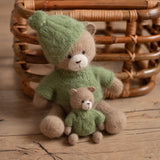 Knitted Toy Clothing, Doll Clothing Knitted Cardigan for Toy Clothes, Knitted Dress up Jacket for Stuffed Toy, Newborn Photography props