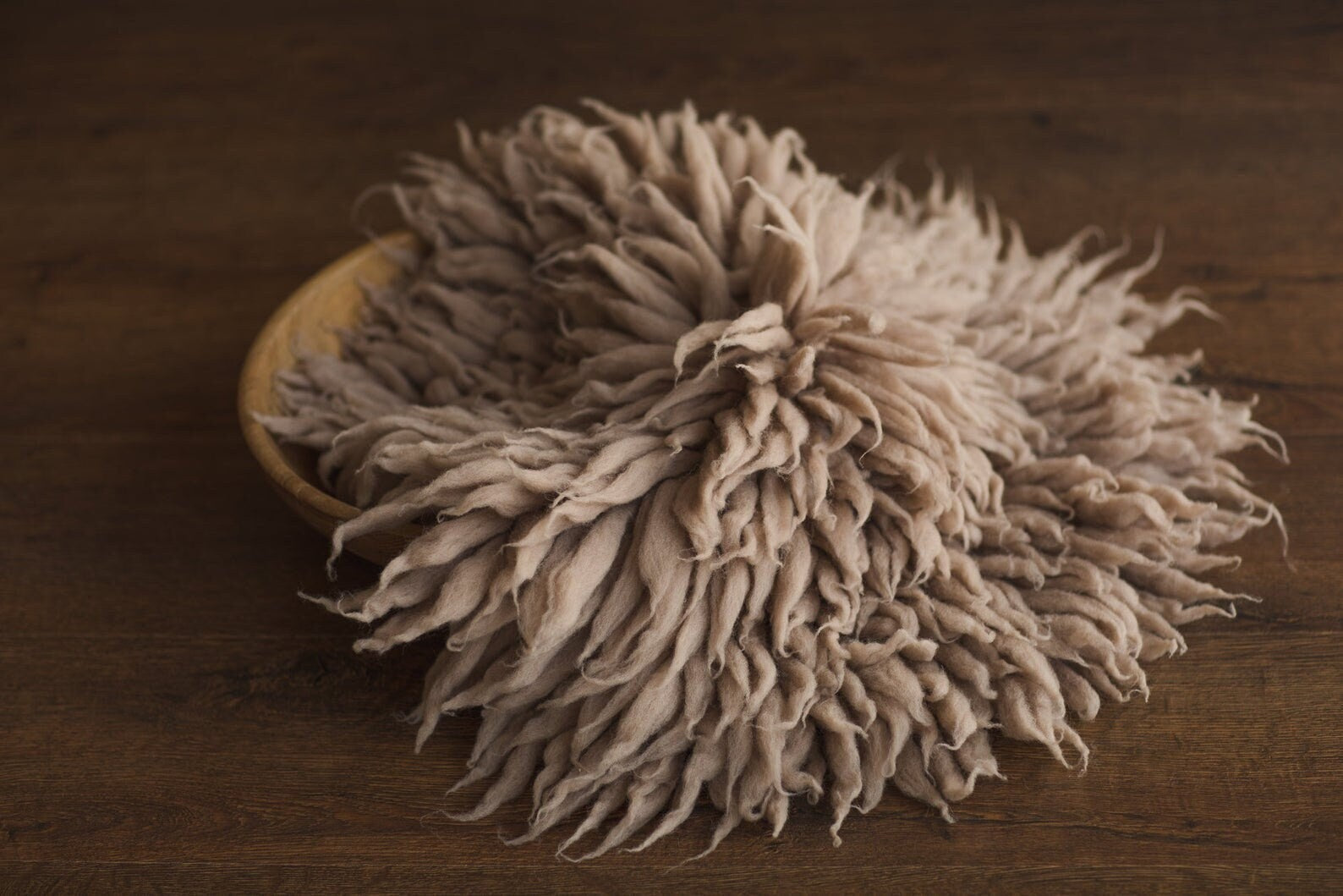 Newborn Merino Wool Rug, Newborn Curly Wool Felt Rug, Newborn Merino Layers, Newborn photography prop, Merino Curly Wool Layer Photo Props