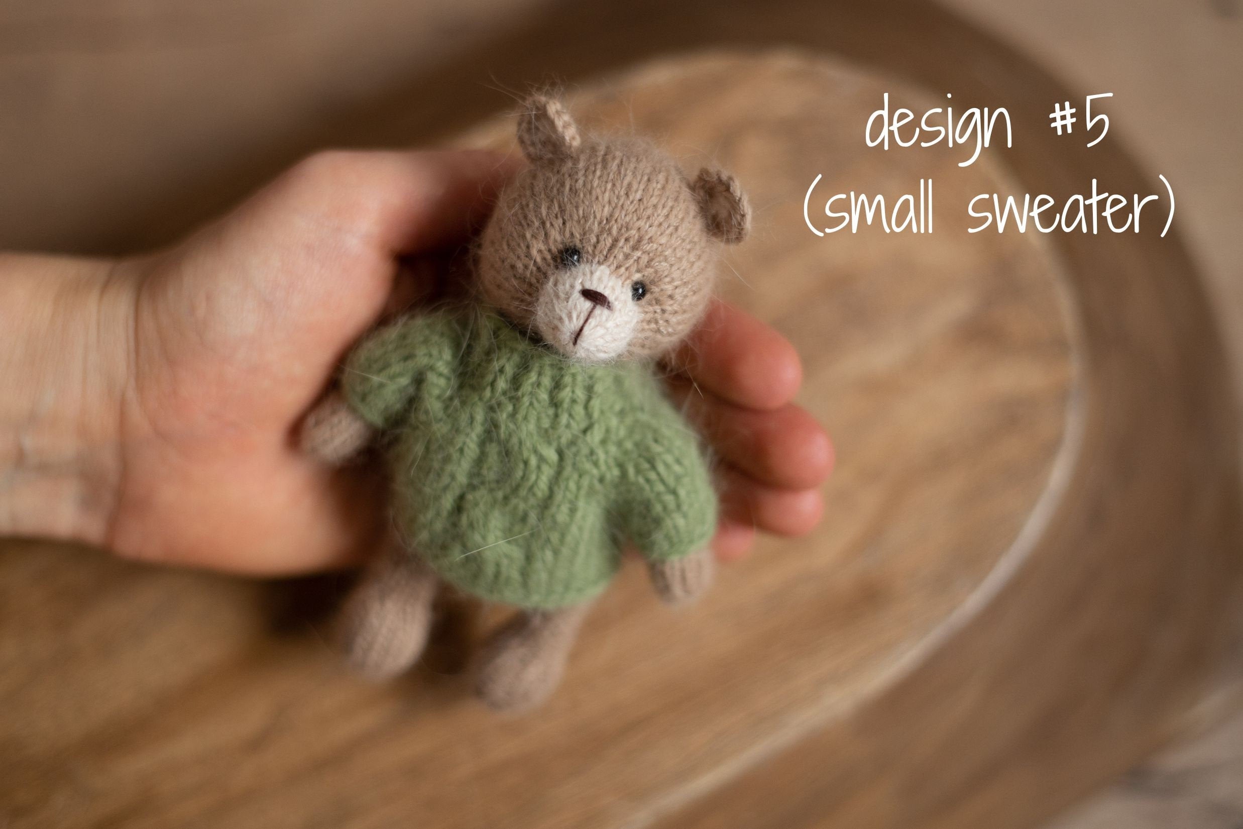 Knitted Toy Clothing, Doll Clothing Knitted Cardigan for Toy Clothes, Knitted Dress up Jacket for Stuffed Toy, Newborn Photography props