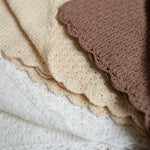 White Newborn Crochet Romper and Bonnet Set, Newborn Knitted Outfit, Newborn Knitted Blanket, Newborn Photography props, Baby Girl Romper