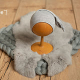 Gray Newborn Photography Props, Newborn Merino Wool Blanket, Newborn Posing Fabric Props, Newborn Posing Pillow, Newborn Sleep Hat Boy