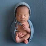 Newborn Knitted Bonnet with Pearl, Newborn Girl Bonnet, Newborn props set, Newborn Photography Props, Newborn girl coming home outfit