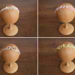 Newborn Beaded Headband Girl, Newborn Headband for Photography, Newborn Tieback, Newborn girl headband with pearl, Newborn photography prop