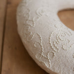 Removable Newborn Moon Pillow with Beanbag Backdrop, Newborn Posing Pillow, Newborn Posing Fabric Backdrop, Newborn Props for Photography