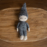 Newborn Knitted Gnome Toy, Newborn Baby Doll Toy, Small Baby Doll Accessories, Newborn Photography Prop, Newborn Knit Photo Prop, Small Doll