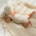 Newborn Knitted Blanket, Knitted Baby Blanket, Hygge Gender Neutral Kids Blanket, Newborn Sleeping Blanket, Newborn photography props,