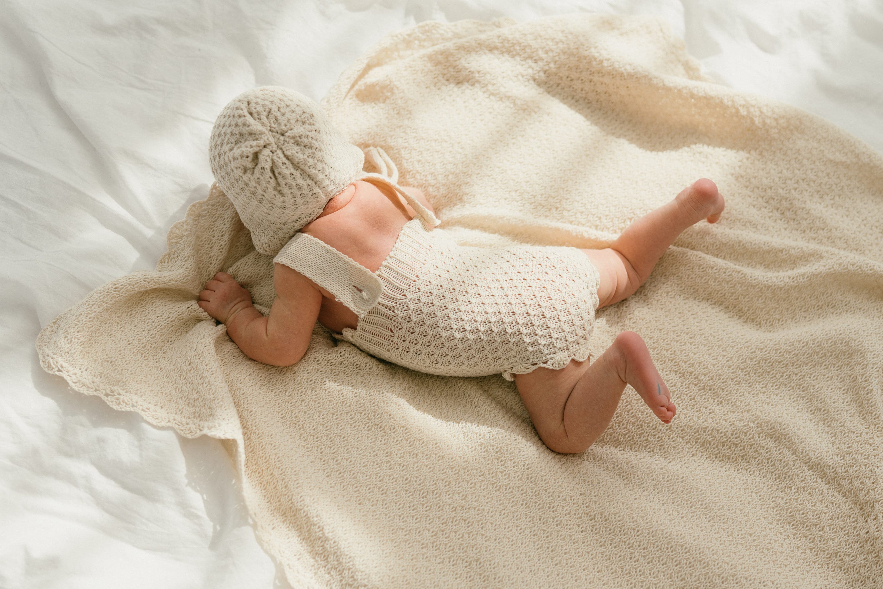 Newborn Knitted Blanket, Knitted Baby Blanket, Hygge Gender Neutral Kids Blanket, Newborn Sleeping Blanket, Newborn photography props,