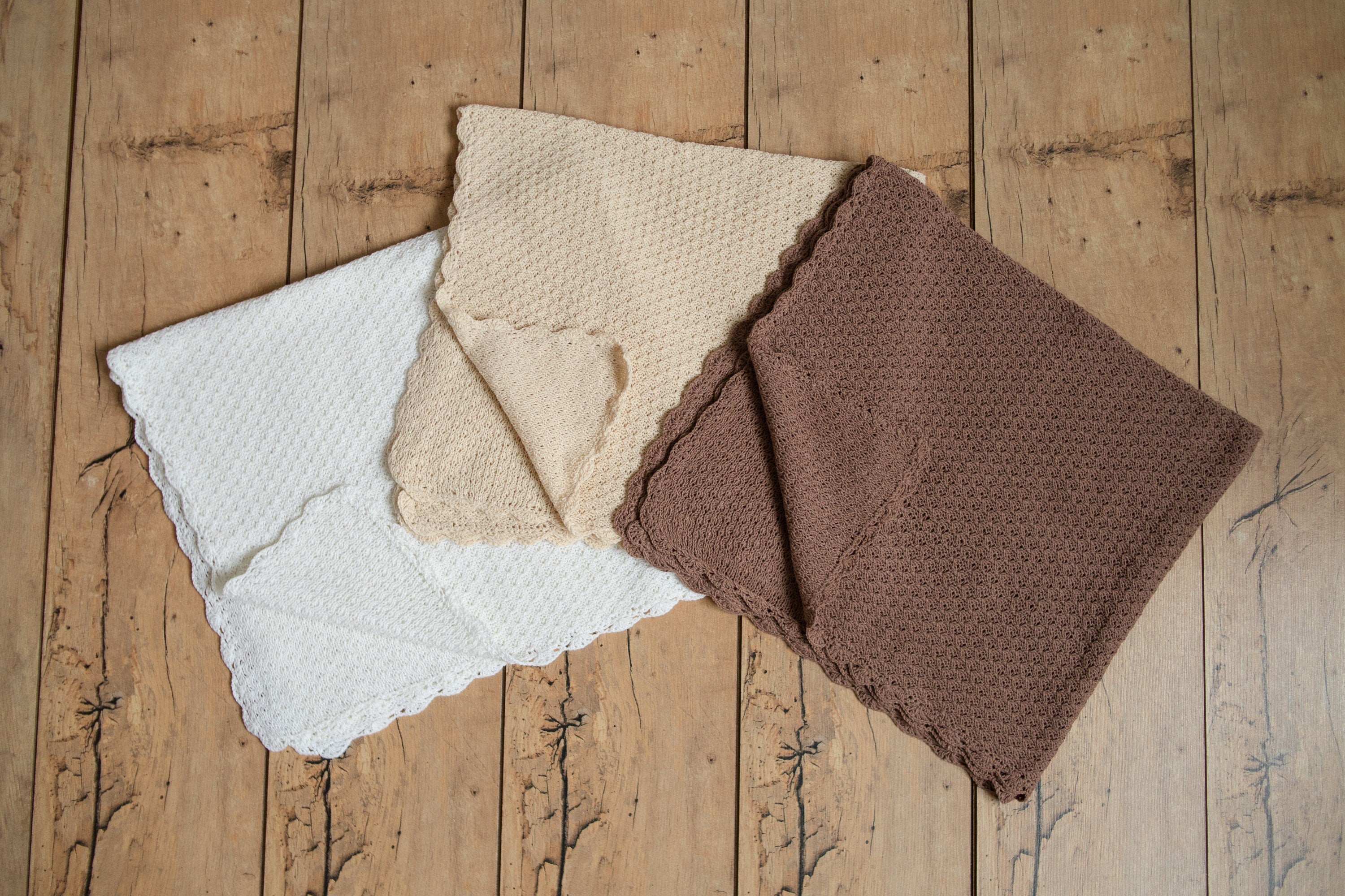 Brown Newborn Crochet Romper and Bonnet Set, Newborn Knitted Outfit, Newborn Knitted Blanket, Newborn Photography props, Baby Boy Outfit