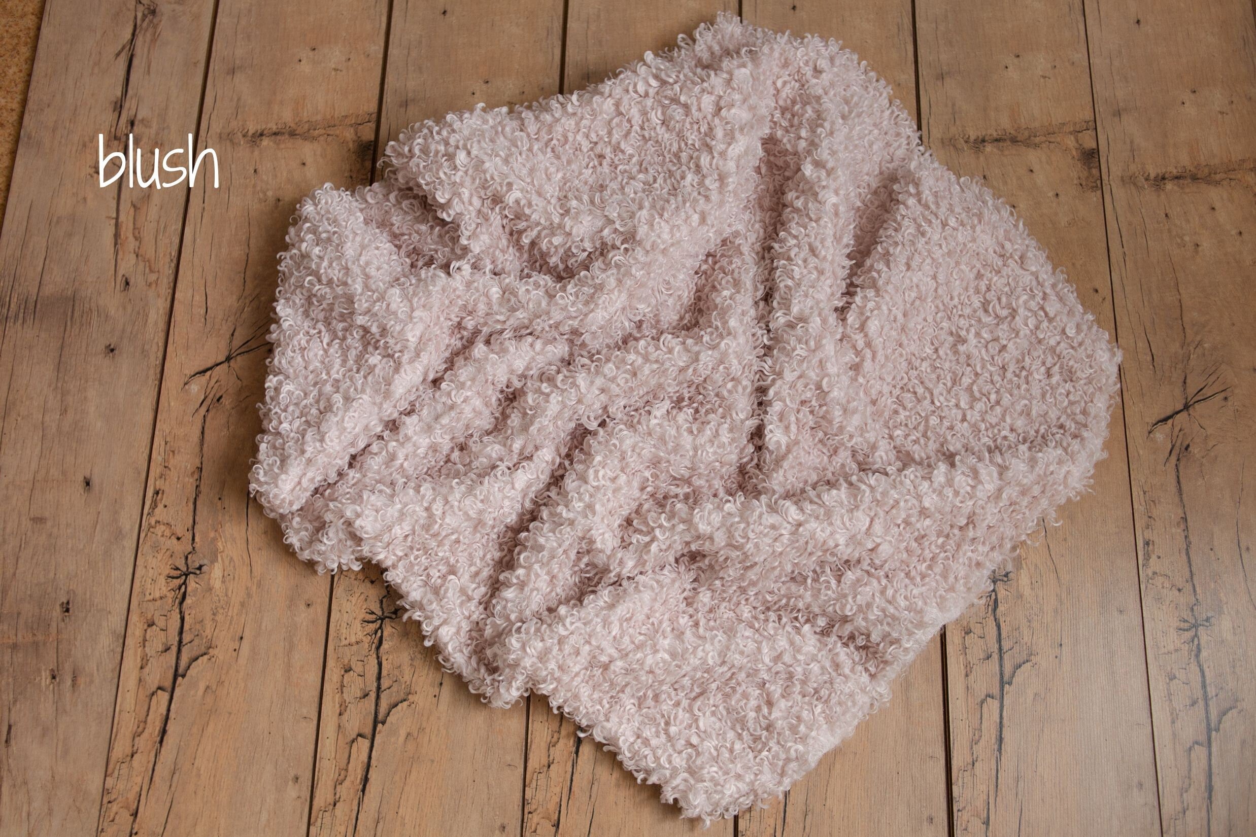 Removable Newborn Moon Pillow Props for Newborn Photography, Newborn Photography Moon Prop Set, Newborn Posing Pillow, Curly Faux Fur Fabric