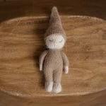 Newborn Knitted Gnome Toy, Newborn Baby Doll Toy, Small Baby Doll Accessories, Newborn Photography Prop, Newborn Knit Photo Prop, Small Doll