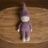 Newborn Knitted Gnome Toy, Newborn Baby Doll Toy, Small Baby Doll Accessories, Newborn Photography Prop, Newborn Knit Photo Prop, Small Doll