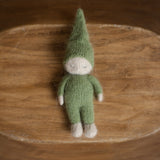 Newborn Knitted Gnome Toy, Newborn Baby Doll Toy, Small Baby Doll Accessories, Newborn Photography Prop, Newborn Knit Photo Prop, Small Doll