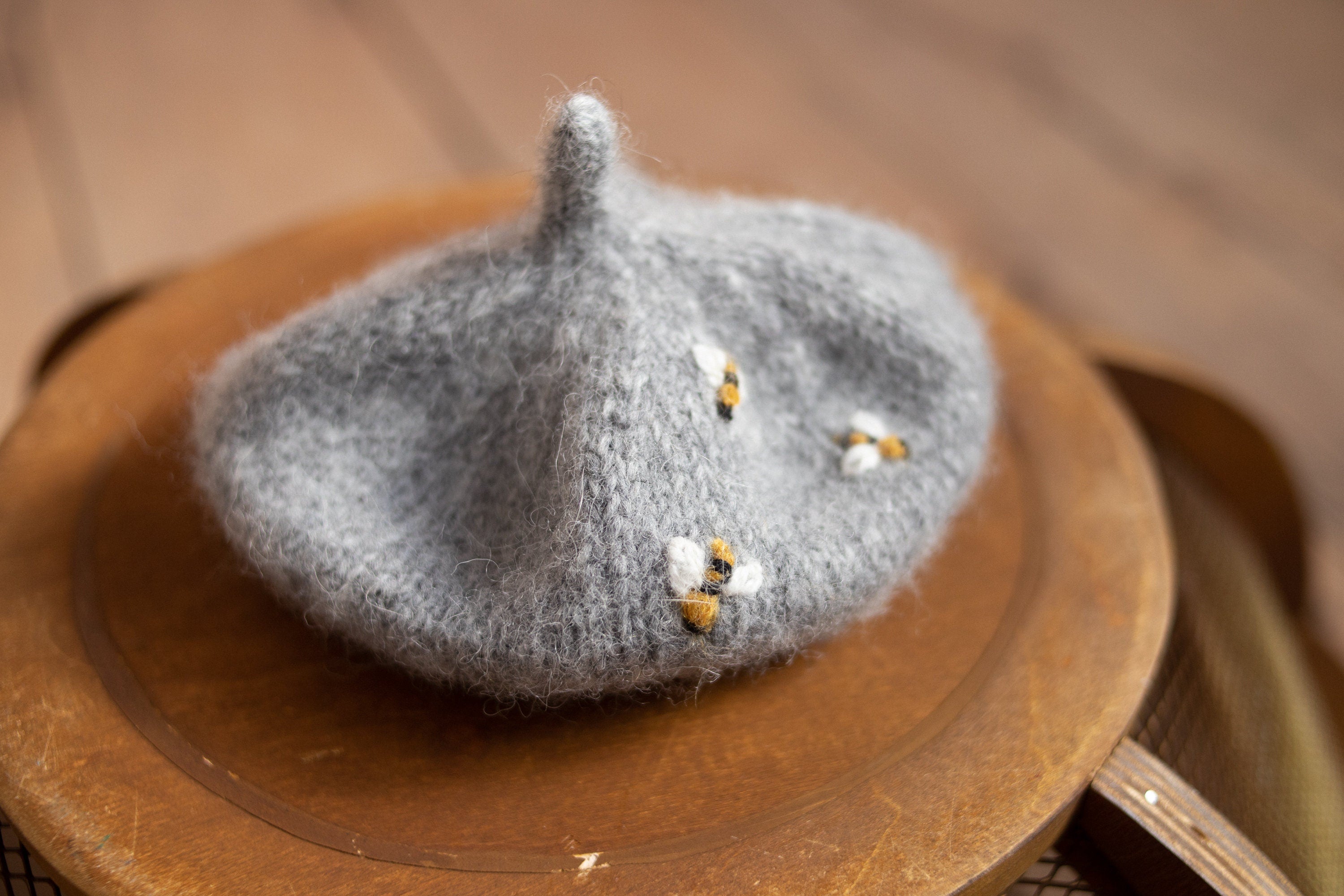 Baby Knit Outfit Embroidered, Newborn coming home outfit for Girl, Hand Embroidered Knit Romper, Cardigan Set Baby Outfit, Newborn Knit Prop