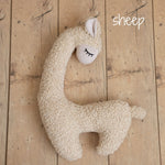 Newborn Animal Posing Pillow for Newborn Photography props, Newborn Sheep Posing Pillow, Newborn Whale Poser Pillow, Newborn Stuffed Animal