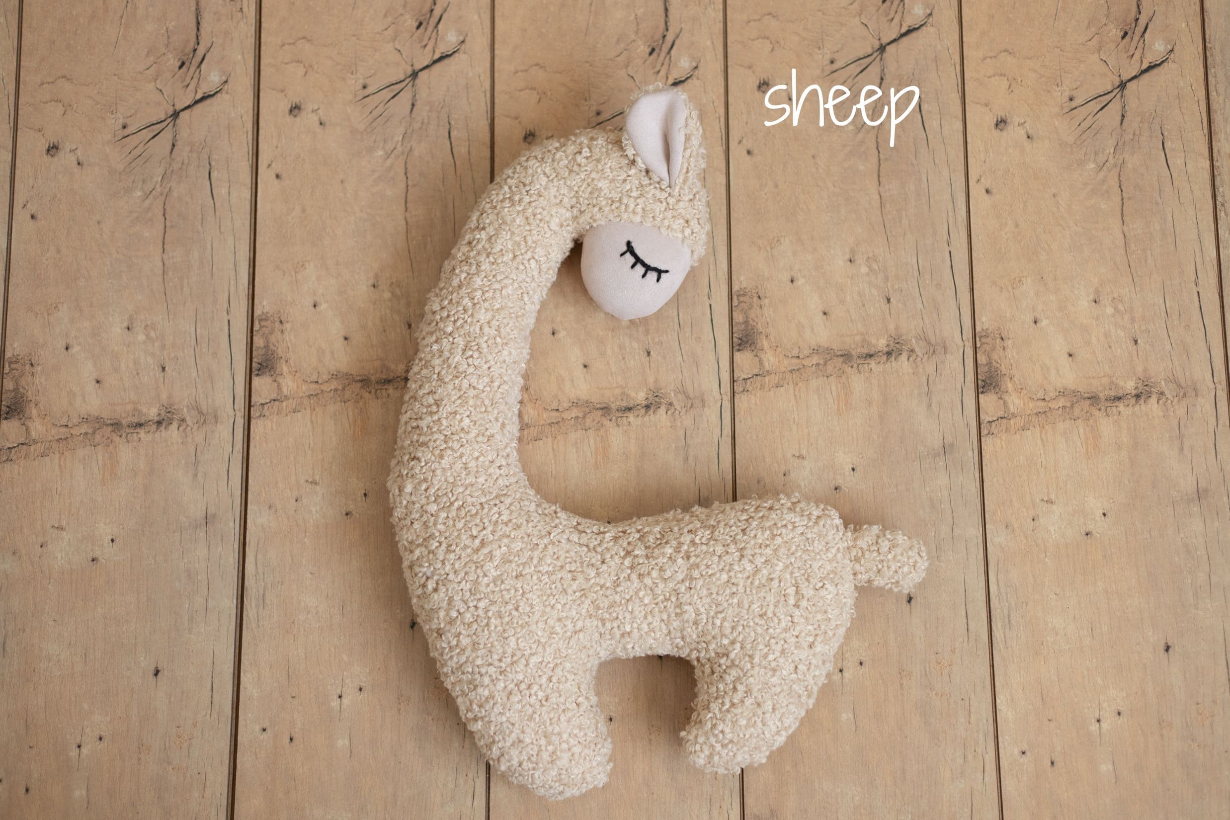 Newborn Animal Posing Pillow for Newborn Photography props, Newborn Sheep Posing Pillow, Newborn Whale Poser Pillow, Newborn Stuffed Animal