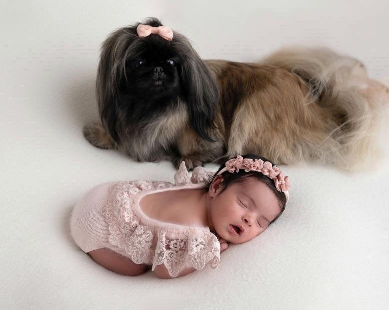 Newborn Knitted Romper for Girl with Headband, Newborn Photography Props, Newborn Knitted Outfit Girl, Newborn Girl Coming Home Outfit