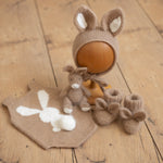 Newborn Bunny Outfit Socks, Newborn Rabbit Socks, Newborn Photography props, Newborn Knit Booties, Rabbit Newborn Outfit, Knit Bunny Socks