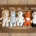 Newborn Knitted Animals Photography Props, Newborn Photography Props, Knit Newborn Lion Toy, Newborn Dragon Toy, Newborn Props Toy Knitted