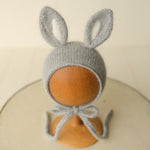 Newborn Bunny Hat, Knit Rabbit Newborn Outfit, Newborn Knitted Outfit, Newborn Photography Props, Newborn Bunny Outfit,Newborn Animal Outfit