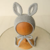 Newborn Bunny Hat, Knit Rabbit Newborn Outfit, Newborn Knitted Outfit, Newborn Photography Props, Newborn Bunny Outfit,Newborn Animal Outfit
