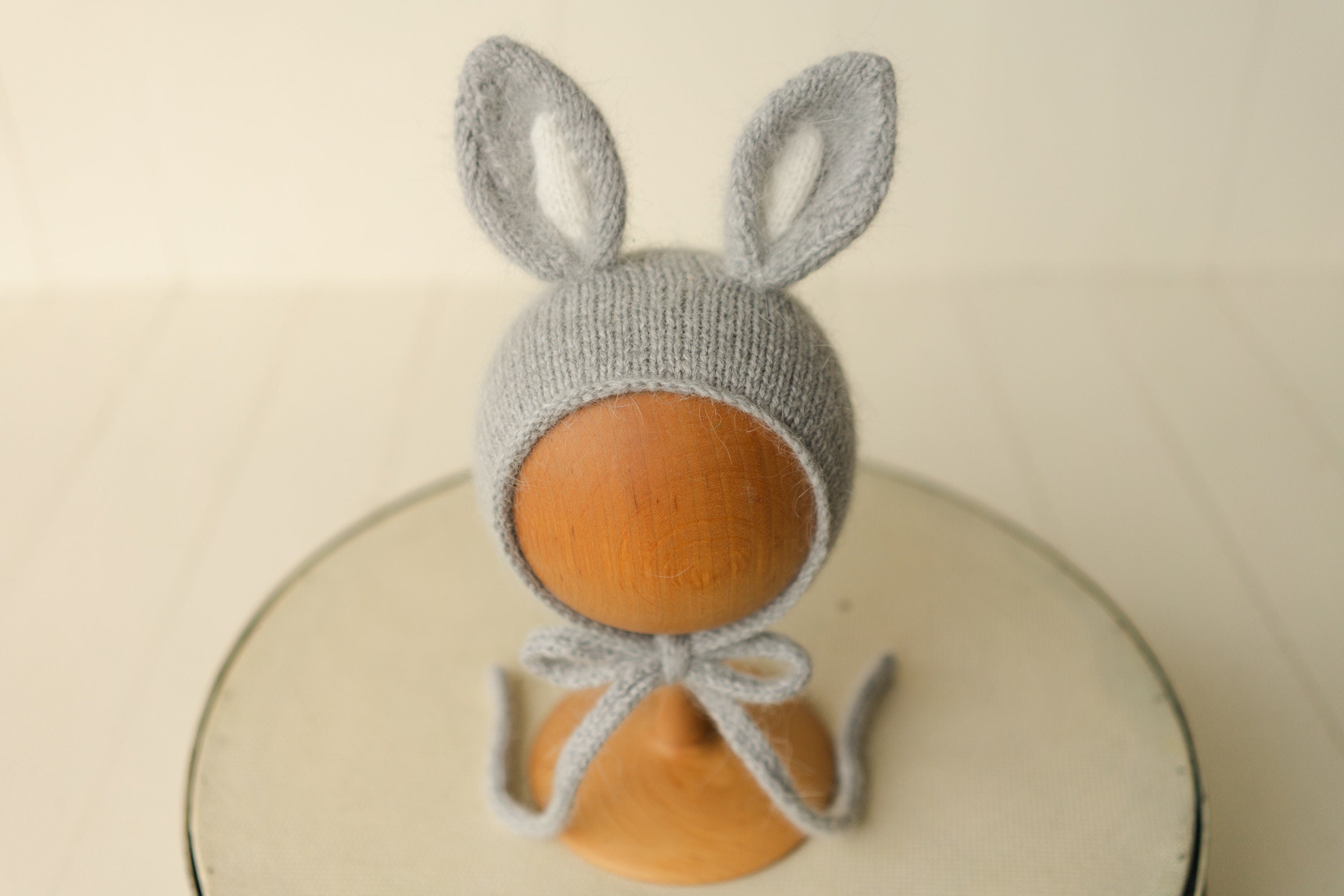 Newborn Bunny Hat, Knit Rabbit Newborn Outfit, Newborn Knitted Outfit, Newborn Photography Props, Newborn Bunny Outfit,Newborn Animal Outfit