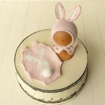 Newborn Bunny Hat, Knit Rabbit Newborn Outfit, Newborn Knitted Outfit, Newborn Photography Props, Newborn Bunny Outfit,Newborn Animal Outfit