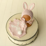 Newborn Bunny Romper, Rabbit Newborn Outfit, Newborn Knitted Outfit, Newborn Photography Props, Newborn Bunny Outfit, Newborn Animal Outfit