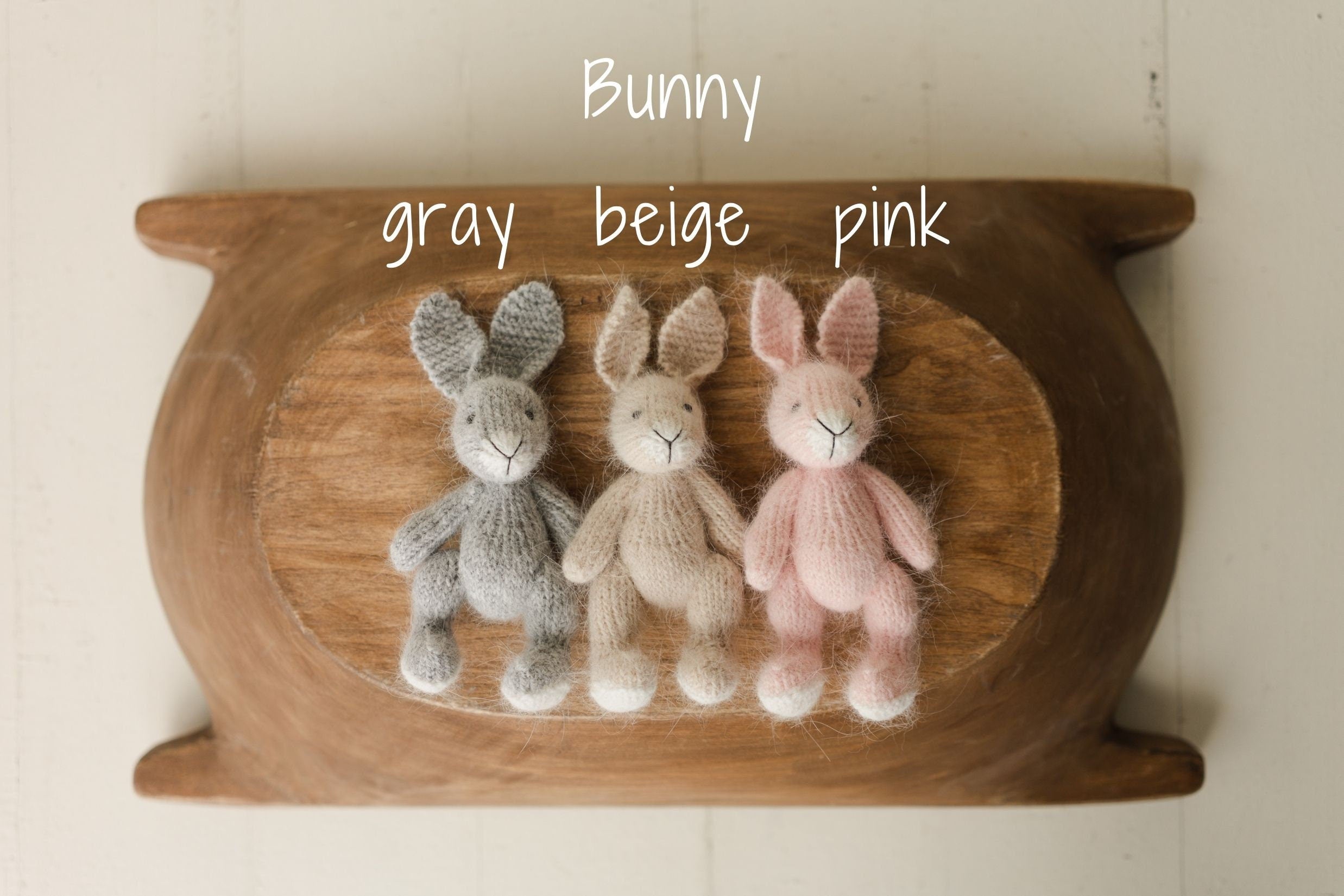 Newborn Knitted Bear Photography Props, Newborn Knit Rabbit Toy, Baby Bear Crochet Toy,Newborn Photography Prop, Knit Newborn Teddy Bear Toy